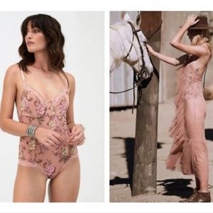 Spell & the Gypsy Collective Lace Rosa Bodysuite